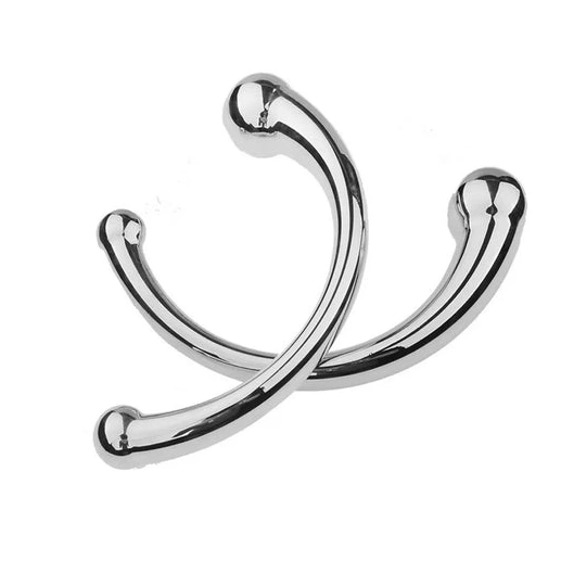 Anal Hooks Stainless Ended Steel 5858 Hook Elegant Anal Double 0115